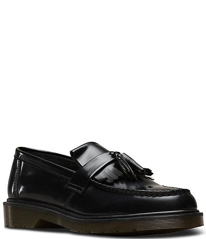 Dr. Martens Women's Adrian Tassel Polished Leather Loafers