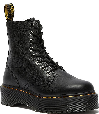 Dr. Martens Women's Jadon III Pisa Leather Platform Boots