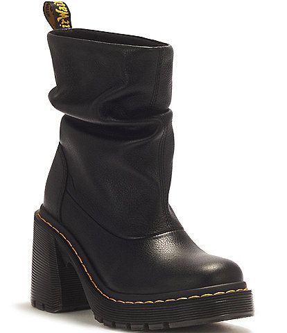 Dr. Martens Women's Kasey Lo Virginia Leather Slouchy Booties