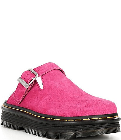 Dr. Martens Women's Zebzag Suede Mules