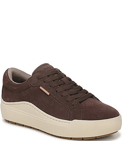 Dr. Scholl's Women's Take Time Suede Platform Sneakers