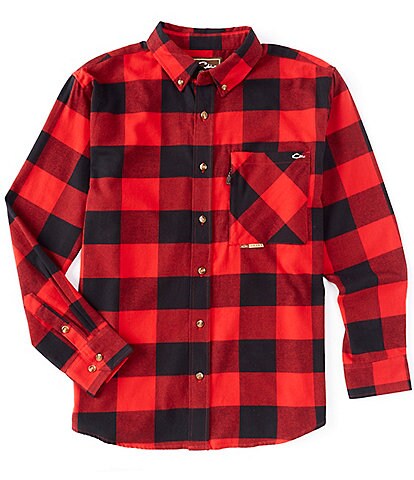 Drake Clothing Co. Autumn Brushed Twill Long-Sleeve Woven Shirt