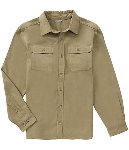 Drake Clothing Co. Legacy Flannel Long Sleeve Woven Shirt