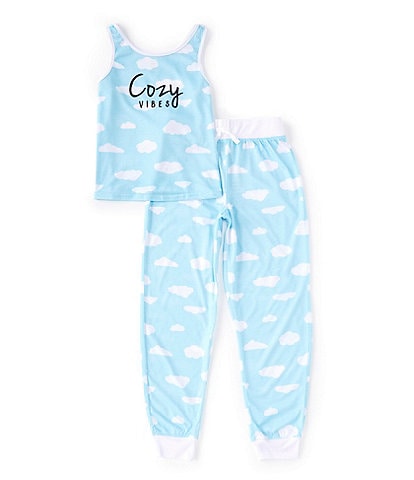 Dream Life Big Girls 7-16 2-Piece Cozy Vibes Pajama Set