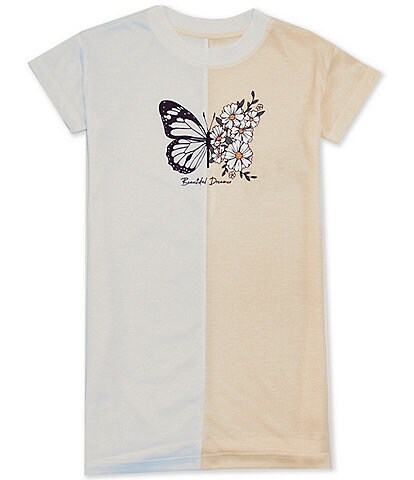 Dream Life Big Girls 7-16 Butterfly Sleep Shirt