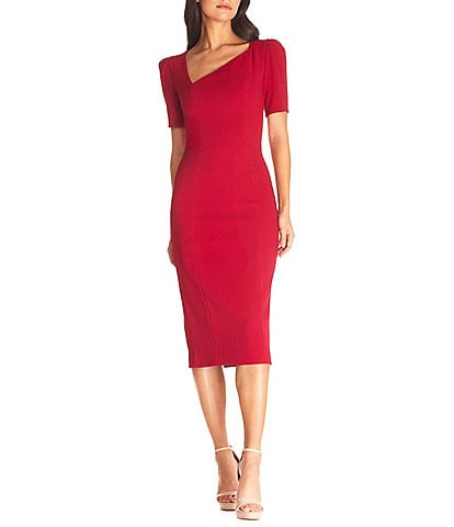 Women's Red Midi Dresses