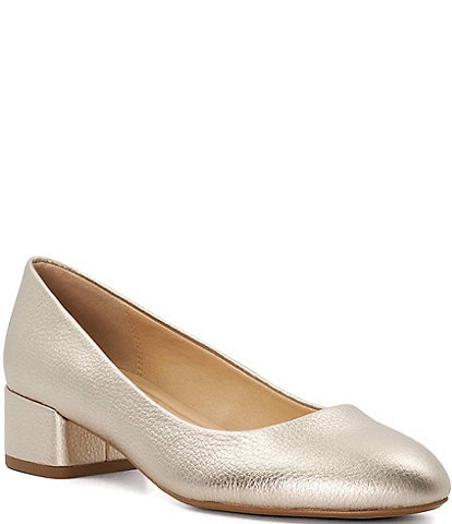 Dune London Bracket Leather Dress Pumps