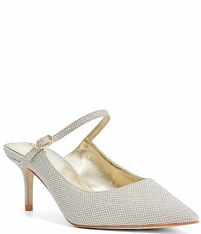 Dune London Chronicles Embellished Pointed Toe Stilletto Mules