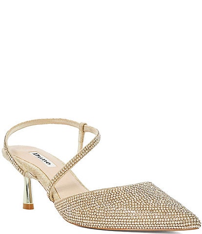 Dune London Competitive Embellished Dress Pumps