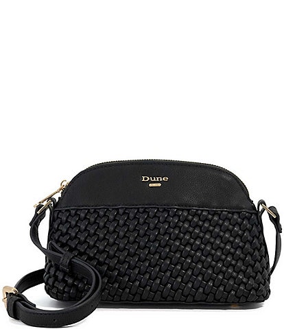 Dune London Distinct Mini Woven Crossbody Bag
