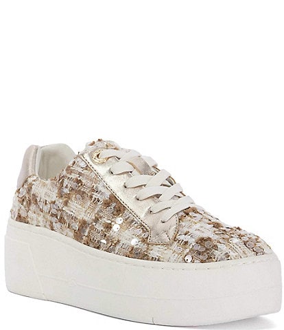 Dune London Episode 2 Embellished Platform Sneakers