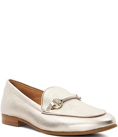 Dune London Grandeur Leather Bit Loafers