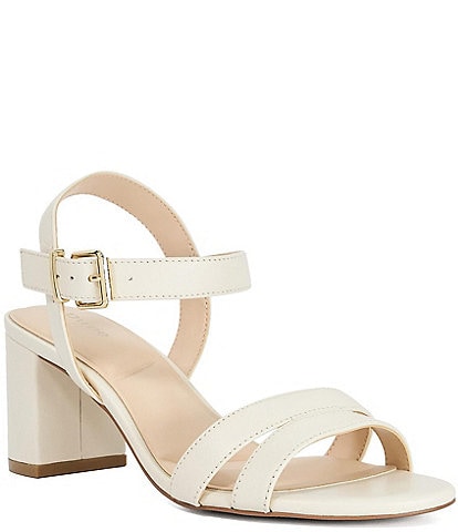 Dune London Merisa Leather Ankle Strap Dress Sandals