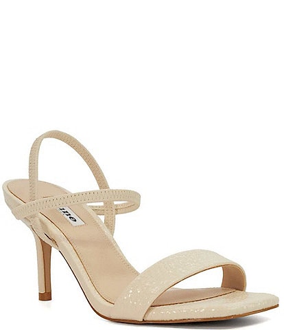 Dune London Methodical Shimmer Reptile Print Dress Sandals