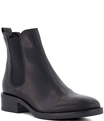 Dune London Panoramic Leather Cheslea Booties