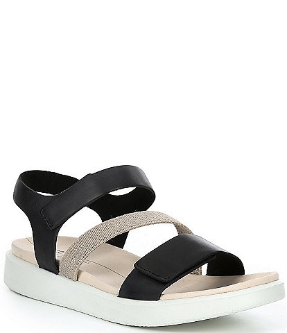 ECCO Flowt 2 Leather Banded Sandals