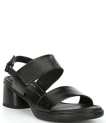 ECCO Leather Banded Sandals