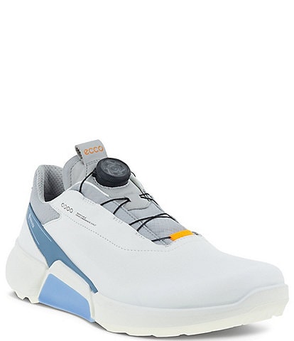 ECCO Men's BIOM H4 BOA Waterproof Leather Golf Shoes