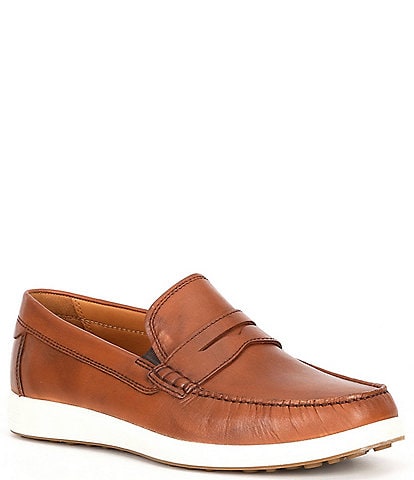 ECCO Men's Lite Leather Moc Penny Loafers
