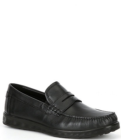 ECCO Men's Lite Leather Moc Penny Loafers