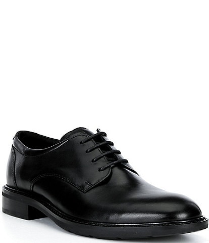ECCO Men's Prague Plain Toe Lace-Ups