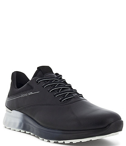 ECCO Men's S-Three Waterproof Leather Golf Shoes