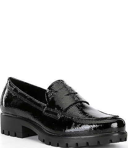 ECCO Modtray Leather Lug Sole Penny Loafers