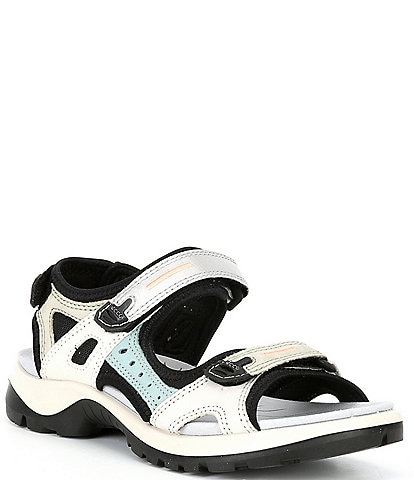 ECCO Offroad Color Block Leather Sandals