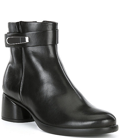 ECCO Sculpted LX 35 Leather Dress Booties