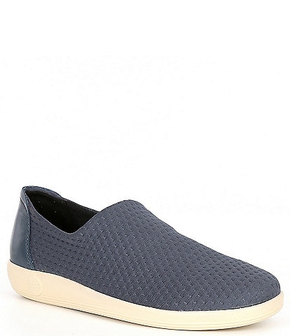 ECCO Soft 20 Leather Slip-Ons