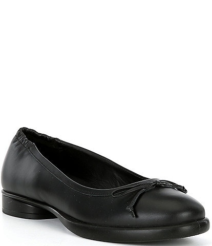 ECCO Sculpted LX 15 Bow Ballerina Leather Flats