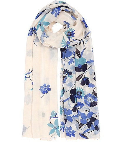Echo Falling Flowers Scarf Wrap