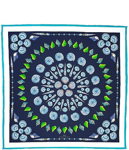 Echo Jewels of the Seas Silk Square Scarf