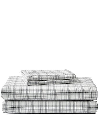 Eddie Bauer Beacon Hill Plaid Flannel Sheet Set