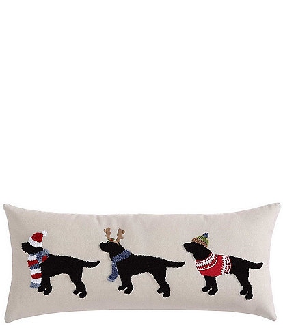 Eddie Bauer Buddy Holiday Rectangular Novelty Decorative Accent Pillow