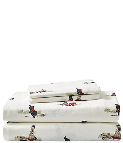 Eddie Bauer Retriever Adventure Flannel Sheet Set