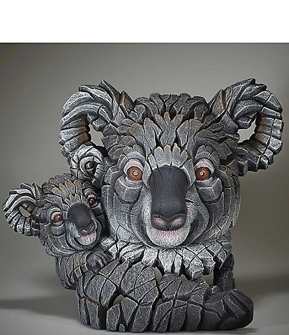 Edge Sculpture by Enesco Edges Koala & Joey Bust Figurine