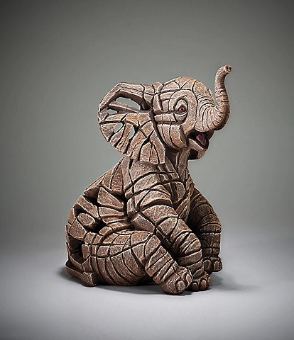 Edge Sculpture By Enesco Elephant Calf Figurine