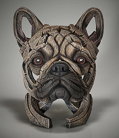 Edge Sculpture By Enesco French Bulldog Bust Figurine