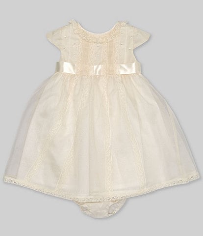 Edgehill Collection Baby Girls 3-24 Months Lace Heirloom Collection Dress