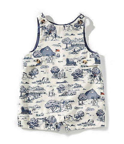 Edgehill Collection Baby Boys Toile Print Jon Jon Shortall