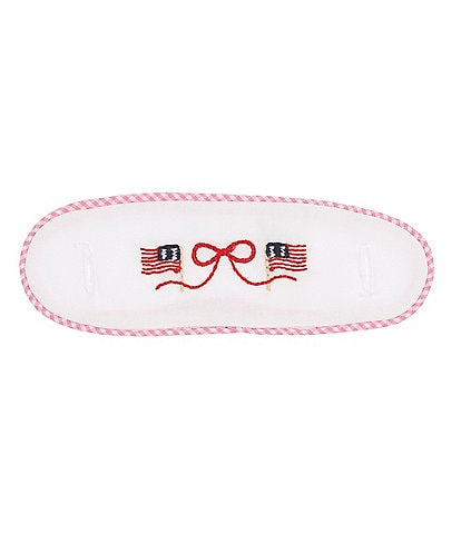 Edgehill Collection Girls American Flags Accessory Add On Tab