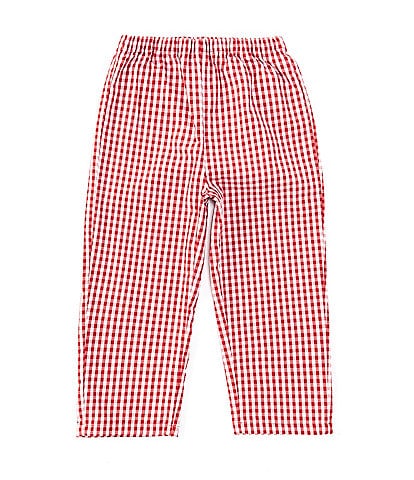 Edgehill Collection Little Boys 2T-7 Gingham Pull-On Pants