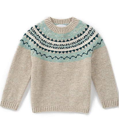 Edgehill Collection Little Boys Fair Isle Sweater