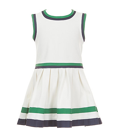 Edgehill Collection Little Girls Sleeveless Tennis Dress