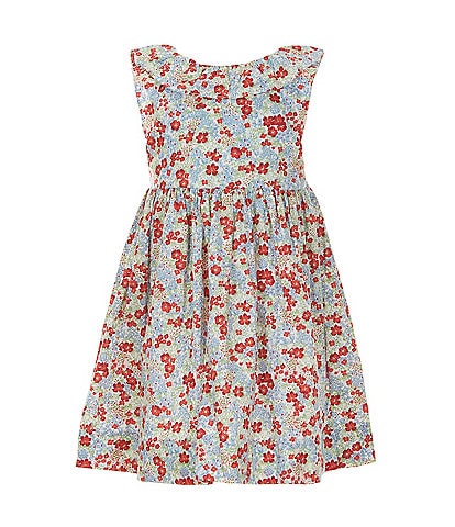 Edgehill Collection Little Girls 2T-6X Family Matching Ditsy Floral Print Dress