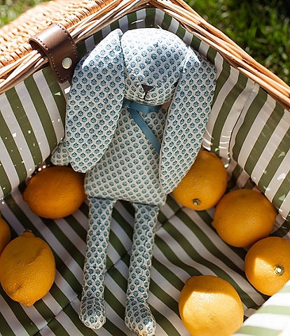 Edgehill Collection x Megan Karp Peter Floral Bunny Plush Toy