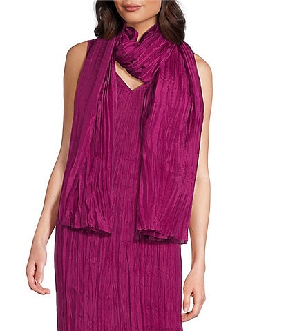 Eileen Fisher Crushed Whisper Silk Scarf
