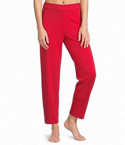 Eileen Fisher Organic Cotton Interlock Knit Coordinating Lantern Sleep Pants