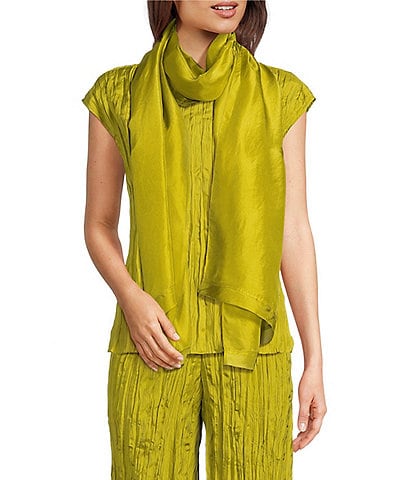 Eileen Fisher Washed Silk Scarf